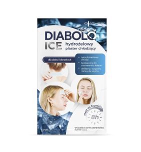 DIABOLO ICE hydrożelowy plaster chłodzący, 5x12 cm, 1 szt.