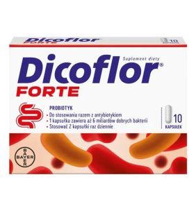 Dicoflor Forte, kaps., 10 szt