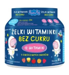 Domowa Apteczka Żelki witaminki,Świnka Peppa, 90g (ok.30szt)