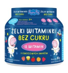 Domowa Apteczka Żelki witaminki,Świnka Peppa, 90g (ok.30szt)