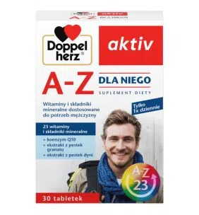 Doppelherz Aktiv A-Z Dla Niego, tabletki, 30 szt.