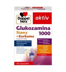 Doppelherz aktiv Glukozamina 1000 Stawy+Kurkuma,kaps.,40szt