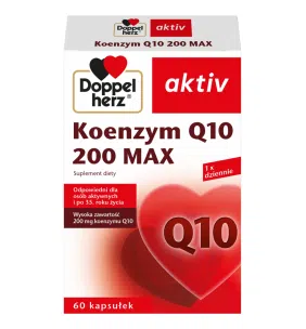 Doppelherz aktiv Koenzym Q10 200 MAX, kapsułki  60 szt