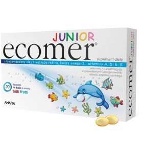 Ecomer Junior, kapsułki do żucia, 30 szt.