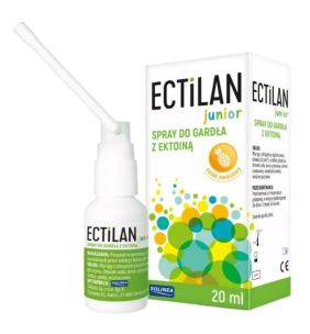 Ectilan (junior), spray, do gardla, 20 ml