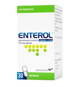 Enterol, 250 mg, kapsułki, 30 szt