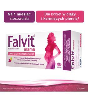 Falvit mama, tabletki powlekane, 30 szt.
