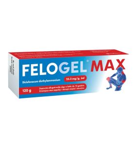 Felogel Max, 23,2 mg/g, zel, 120 g