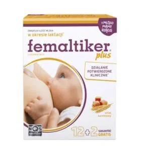 Femaltiker plus, proszek, karmelowy, 14 sasz.