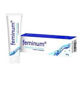 Feminum, żel intymny, nawilżający z kwasem mlekowym, 50 g