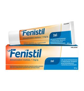 Fenistil, 1 mg/g, żel,(i.rów),AllPh,Grecja, 30 g