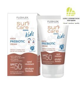 Flos-Lek Sun Care Derma Kids, krem,prebiotic,SPF50+,50ml