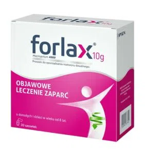 Forlax 10 g, proszek do sporządzania roztworu doustnego, 20 saszetek