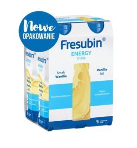 Fresubin Energy Drink,plyn odzyw.,wanil.,200 ml,4butel.