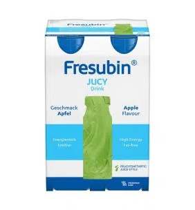 Fresubin Jucy Drink, płyn, sm.jabłko, 200 ml, 4 but.