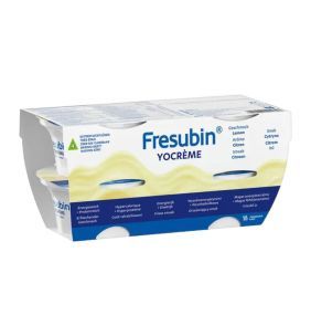Fresubin Yocreme, jogurt,o smaku cytrynowym, 4 x 125 g