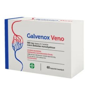 Galvenox Veno, 500 mg, kapsułki twarde, 60 szt.