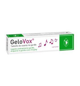 GeloVox, tabl.do ssania,na gardlo,czarny bez, 20 szt