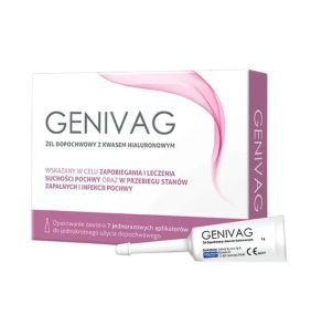 Genivag, zel dopochw., 5 g ,7 aplikatorow