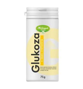 Glukoza o smaku cytrynowym, prosz., 75 g