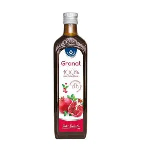 Granat 100%, sok, z owocow granatu, granVital, 490 ml