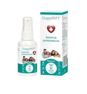Granusept, roztw., do przemywania ran,  60 ml
