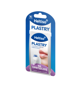 HELTISO, Plastry na opryszczkę z olejkiem z drzewa herbacianego, 16 szt.