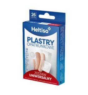 HELTISO, Plastry opatrunkowe Zestaw Uniwersalny  26 szt.