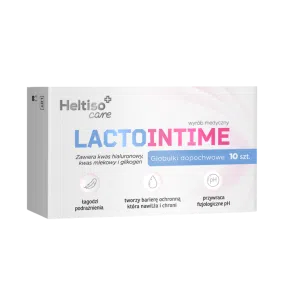 Heltiso Care Lactointime globulki dopochwowe, 10 sztuk