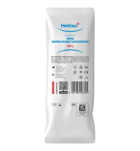 Heltiso, Wata opatrunkowa, bawełniano-wiskozowa, 200 g