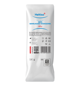 Heltiso, Wata opatrunkowa, bawełniano-wiskozowa, 200 g