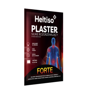 Heltiso plaster Forte rozgrzewający silnie, 1 szt.