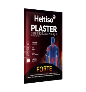 Heltiso plaster Forte rozgrzewający silnie, 1 szt.