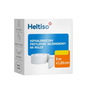 Heltiso przylepiec włókninowy 5m x 1,25cm