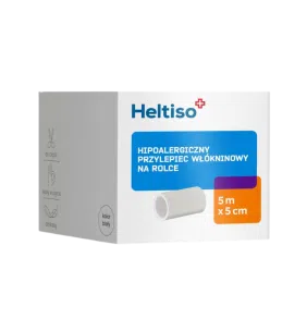 Heltiso przylepiec włókninowy 5m x 5cm