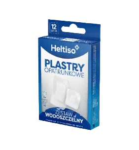 HELTISO, Plastry opatrunkowe, Zestaw Wodoszczelny, 12 szt.