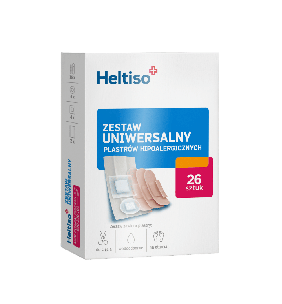 HELTISO, Plastry opatrunkowe Zestaw Uniwersalny  26 szt.