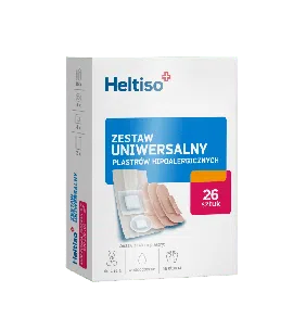 HELTISO, Plastry opatrunkowe Zestaw Uniwersalny  26 szt.