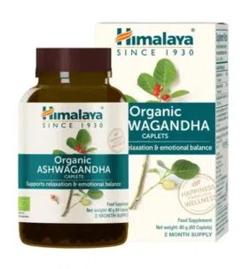 Himalaya Organic Ashwagandha, tabletki, 60 szt.