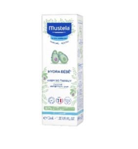 Mustela Hydra Bébé®, krem do twarzy z awokado, 40 ml