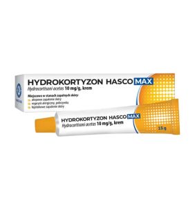 Hydrokortyzon Hasco Max, 10 mg/g, krem, 15 g