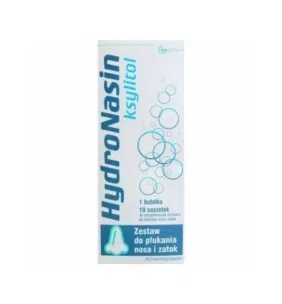 Hydronasin Ksylitol,zest.,do pluk.nosa i zatok,1 but+10sasz