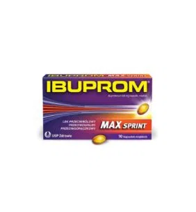 Ibuprom Max Sprint, 400 mg, kapsułki miękkie, 10 szt.