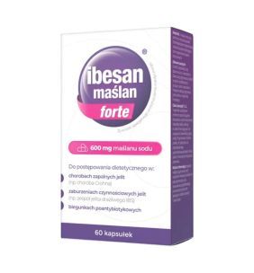 Ibesan maslan forte, kaps.,60 szt