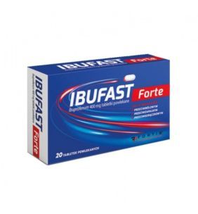 Ibufast Forte, 400 mg, tabletki powlekane, 20 szt.