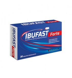 Ibufast Forte, 400 mg, tabletki powlekane, 20 szt.