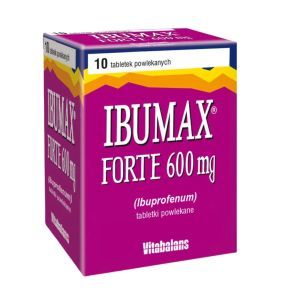 Ibumax Forte 600 mg, tabletki powlekane