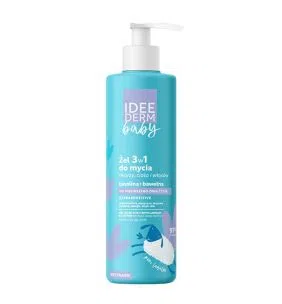 Idee Derm Baby, zel, 3w1, do mycia twarzy,ciala,wlos.,400ml