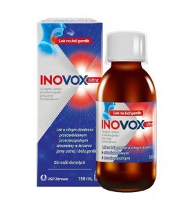 Inovox Ultra, 2,5mg/ml, roztw.do płuk.j.ustn,gardła, 150 ml