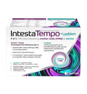 Intesta Tempo + Laxibiom, prosz., 5 sasz.+ 5 sasz.